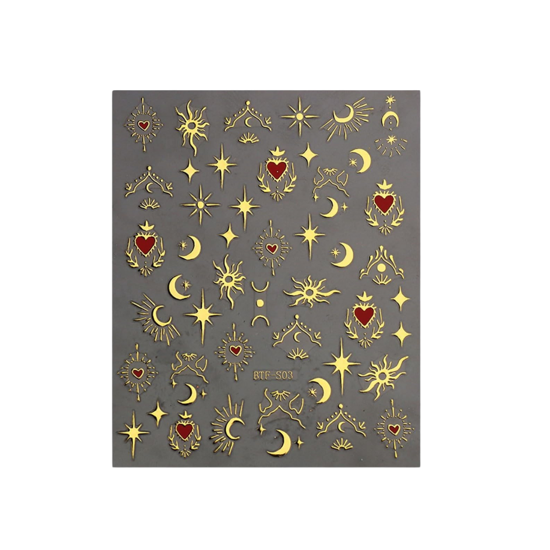 JNBS Nail Sticker Moon Star