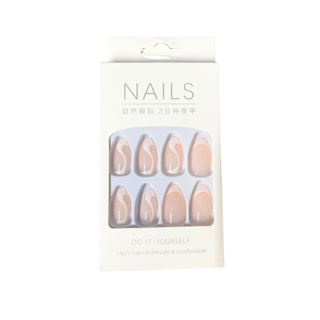 Press On Nails Do it yourself Almond (7 Styles)