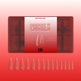 NOTPOLISH Press X Box of 630pcs Natural Stiletto Medium / Long Tips