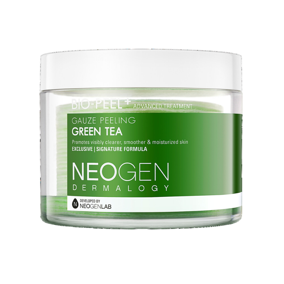 Neogen Bio-Peel Gauze Peeling Pads - Green Tea 6.76 oz / 200ml (30 Pads)