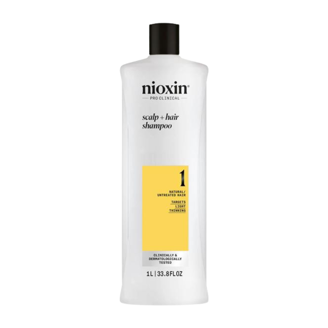 Nioxin System 1 Scalp Shampoo Hair Natural 33.8oz