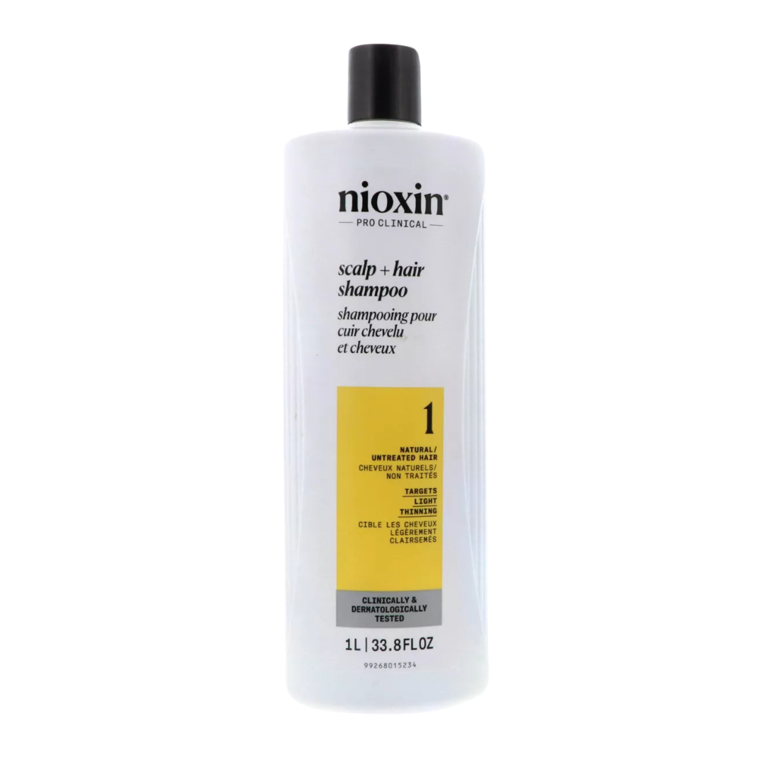 Nioxin System 1 Scalp Shampoo Hair Natural 33.8oz