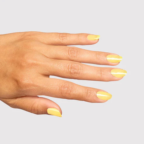 OPI Infinite Shine ISL168 Slay Hello to Yellow