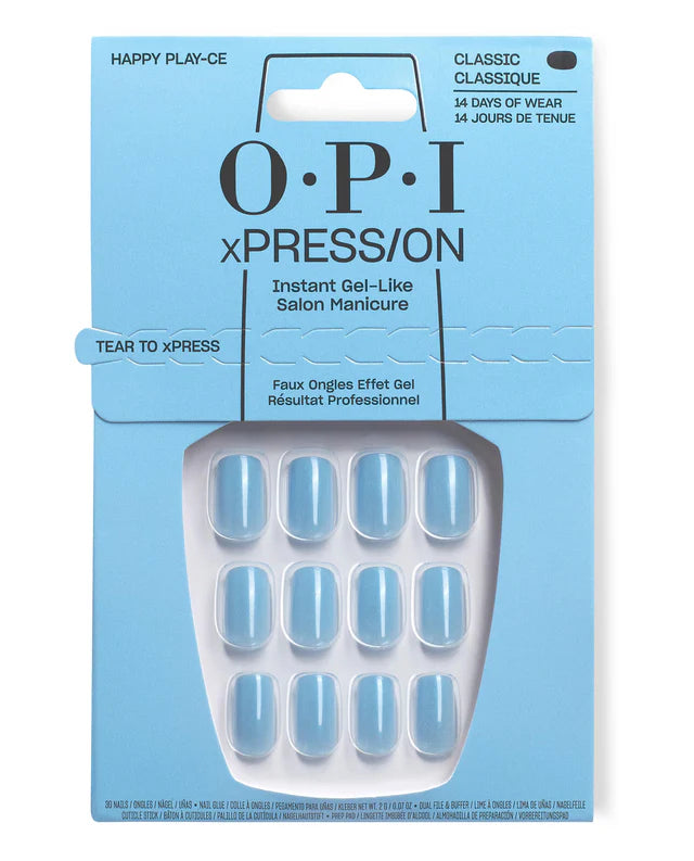 OPI xPRESS/ON Press On Nails HAPPY PLAY-CE