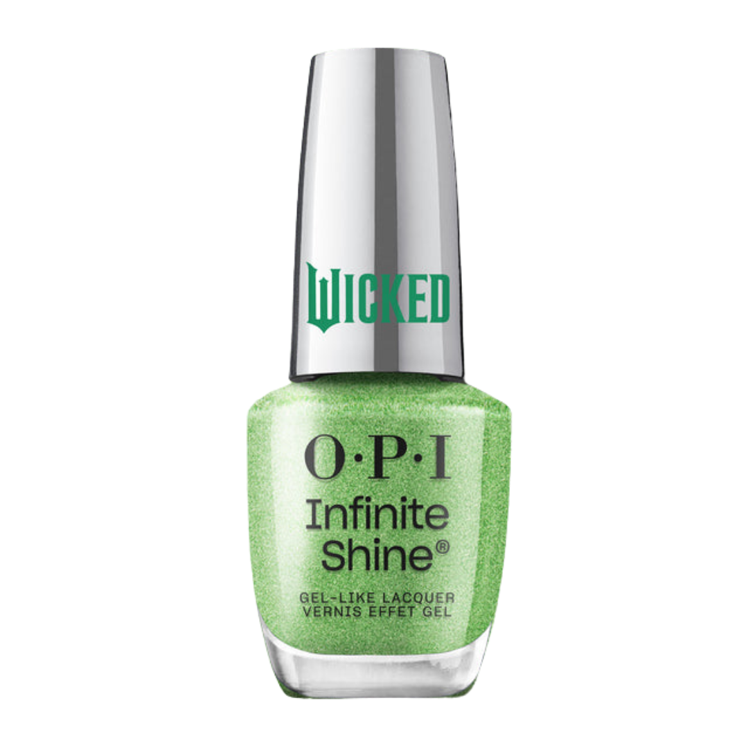 OPI x Wicked Infinite Shine IS HR R15 OPI'm Phosphorescent!