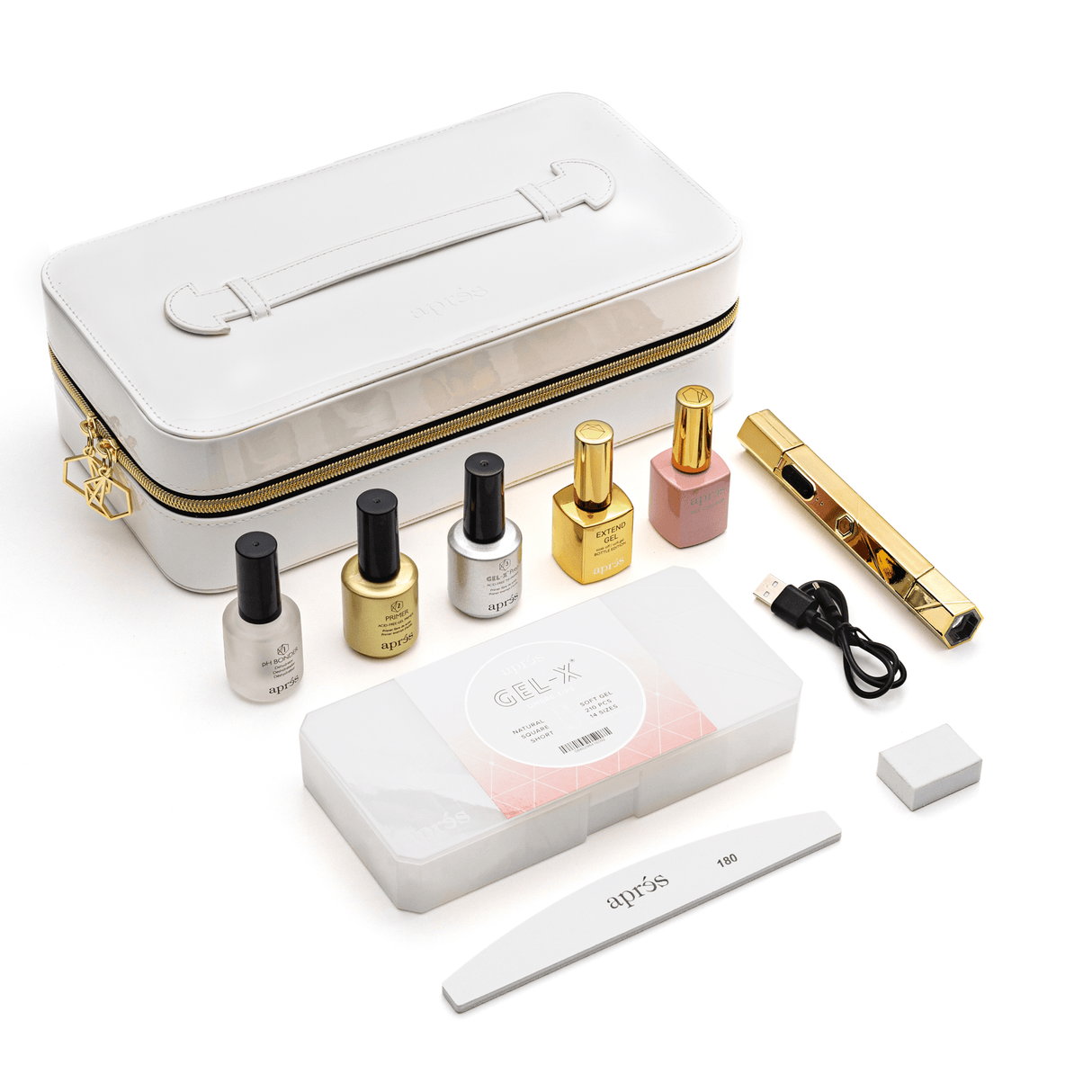 Apres Gel X™ Ombre Nail Extension Kit Box Tip (Tip Box Is Not Included)