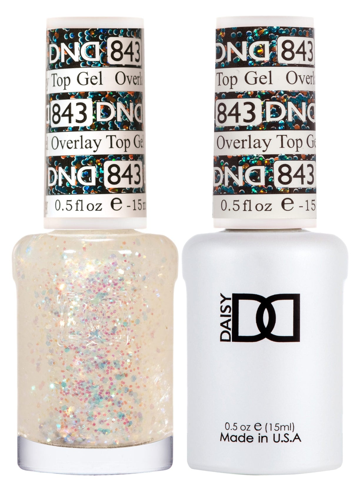 DND Duo Gel Matching Color 843 Overlay Top Gel