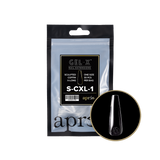 Apres Refill Bags (25pcs) Sculpted Coffin Extra Long Tips