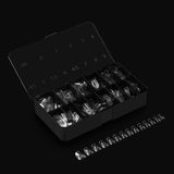 Apres Gel X™ Box of 280pcs / 210pcs Sculpted Coffin Tips Mini