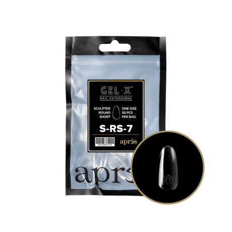 Apres Refill Bags (50pcs) Sculpted Round Short Tips