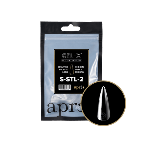 Apres Refill Bags (50pcs) Sculpted Stiletto Long