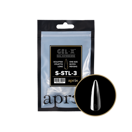 Apres Refill Bags (50pcs) Sculpted Stiletto Long