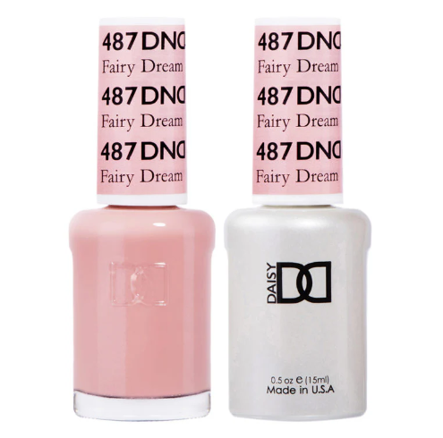 DND Duo Gel Matching Color 487 Fairy Dream