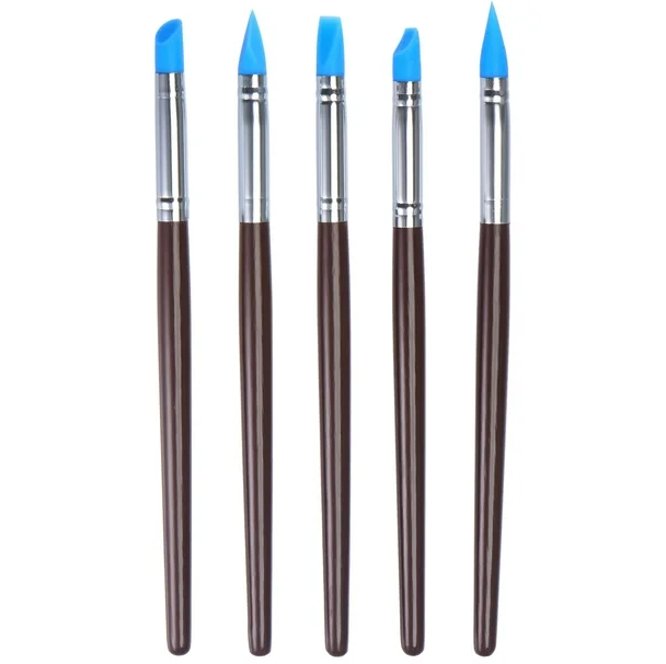 JNBS Nail Brush Set Silicone Pen Tool (5pcs)