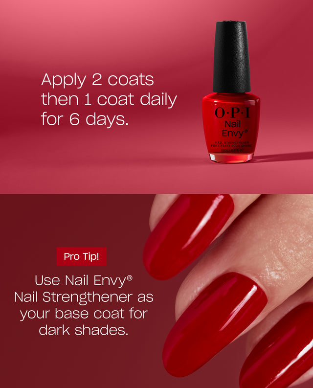 OPI Nail Envy Strength Big Apple Red (0.5 oz) New Look