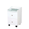 Pedicure Trolley Cart White Short - Pedi Cart (Please Call JNBS to Order)