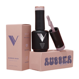 V Beauty Pure Rubber Base Muted Lilac (0.5 oz)