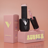 V Beauty Pure Rubber Base Nude Pink (0.5 oz)