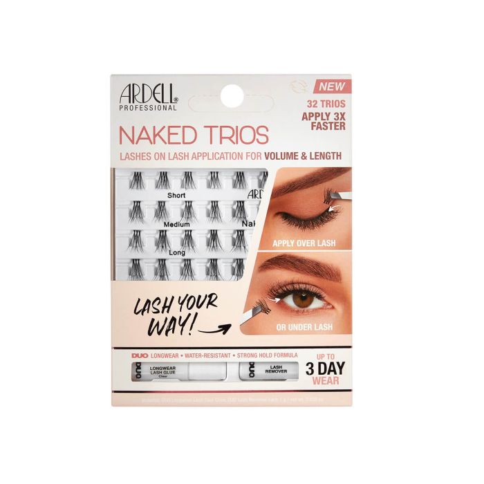 Ardell Naked Trios Lash on Lash