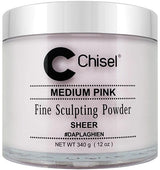 Chisel Nail Art Dipping Powder Medium Pink