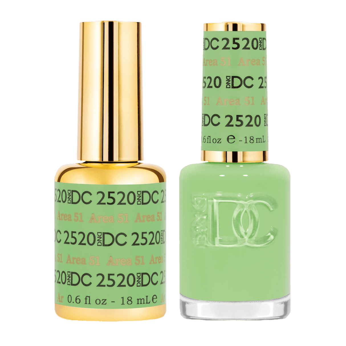 DND DC Duo Gel Matching Color 2520 Area 51