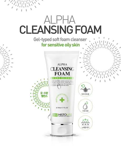 Histolab Alpha Cleansing Foam 140ml