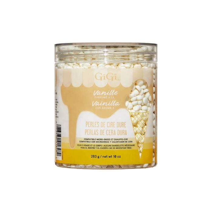 GiGi Hard Wax Beads Vanilla 10oz