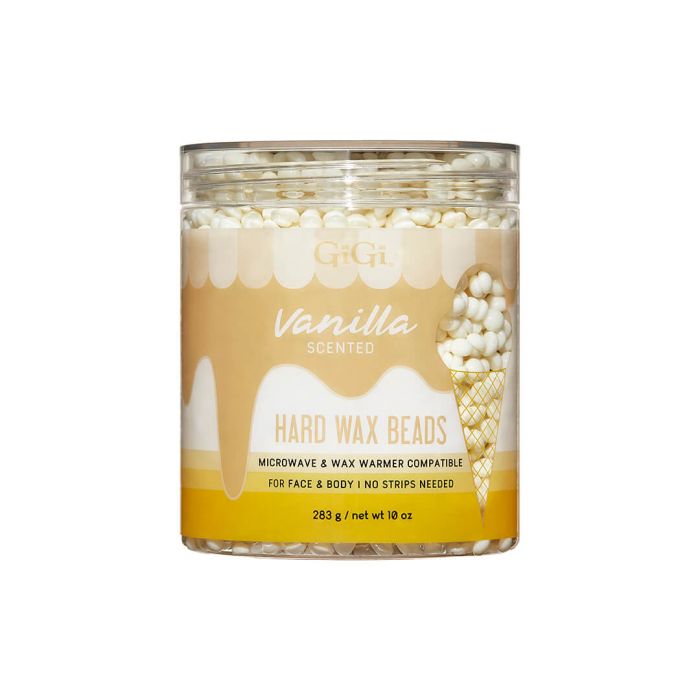 GiGi Hard Wax Beads Vanilla 10oz