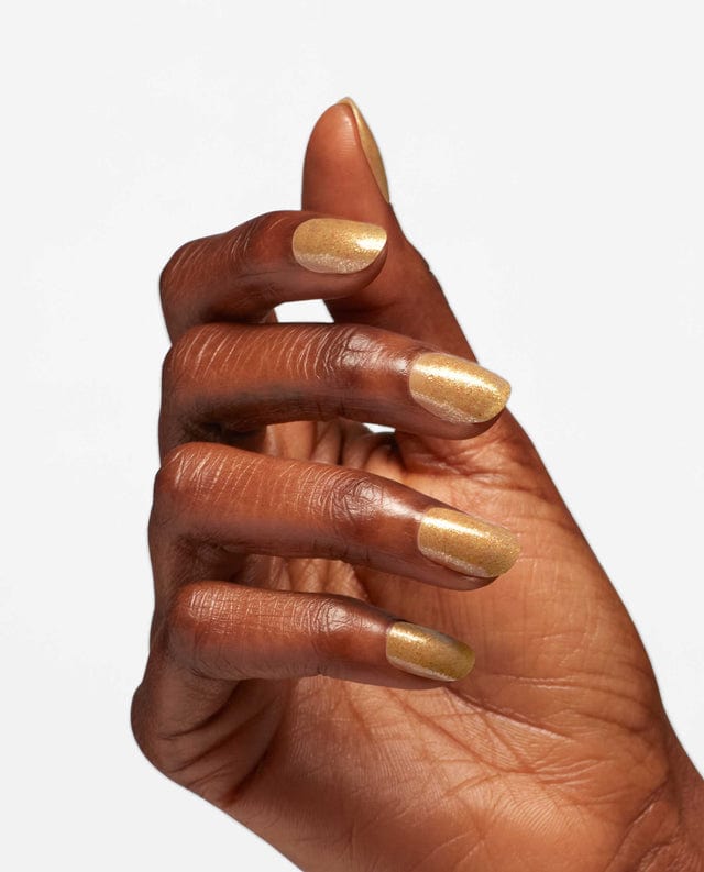 Metallic gold nail polish on sale opi