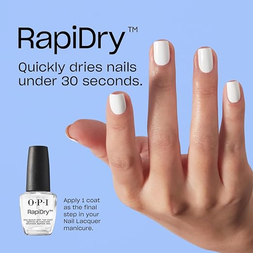 OPI Nail Lacquer RapiDry Top Coat 0.5oz