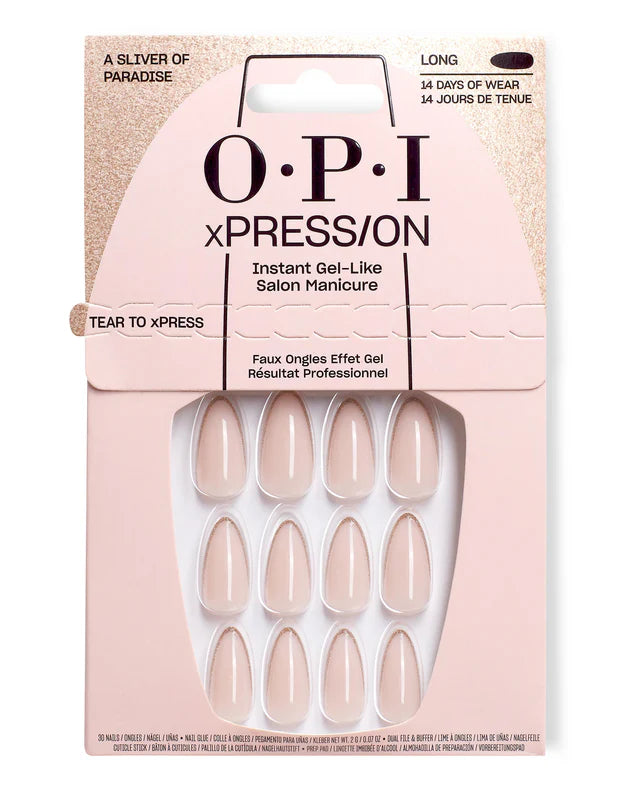 OPI xPRESS/ON Press On Nails A SILVER OF PARADISE