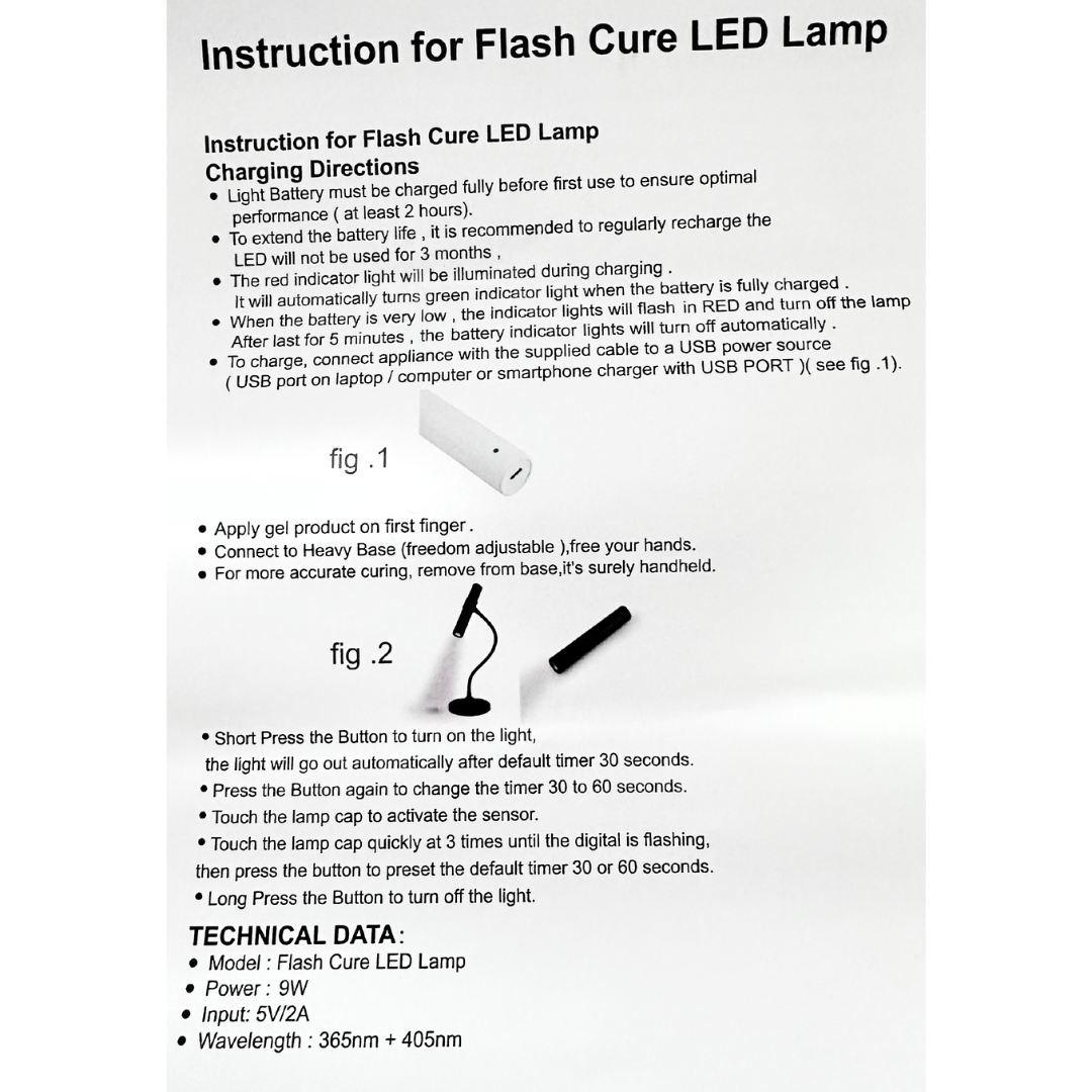 Oulà Spotlight 2.0 Smart Tech Flash Cure Light Lamp