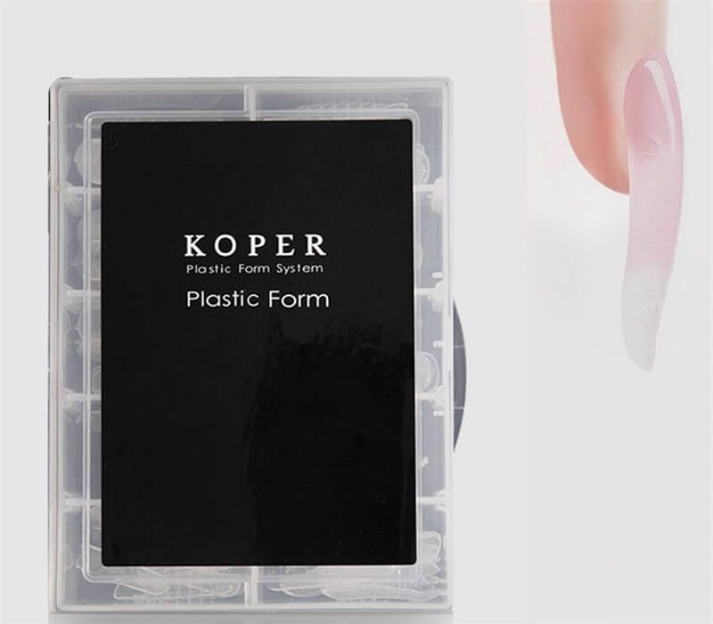 Koper Plastic Form Nail Dual Form Tips 120/pack