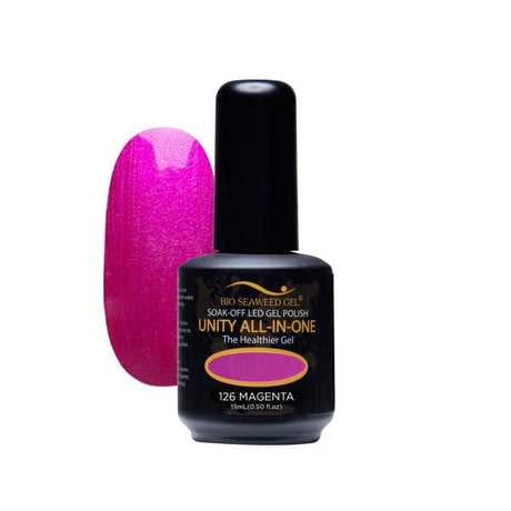 Bio Seaweed Gel Color - 126 Magenta - Jessica Nail & Beauty Supply - Canada Nail Beauty Supply - Gel Single