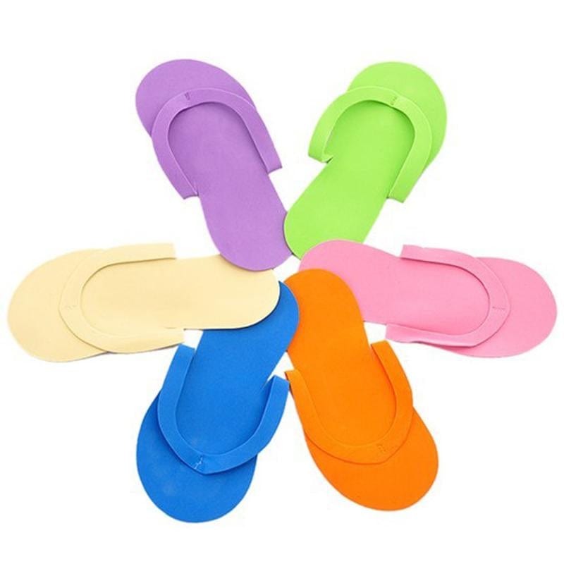 Cheap disposable shop flip flops