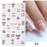 JNBS 5D Embossed Nail Sticker (Choose your style)