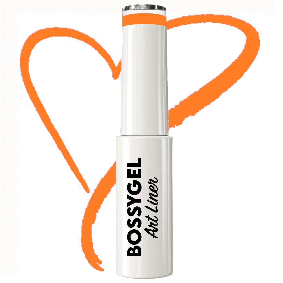 BOSSY Gel Art Liner Glow In The Dark 07 Neon Orange