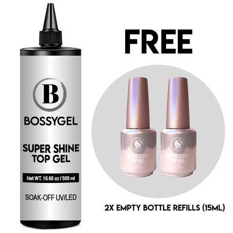 Bossy Gel Supershine No Wipe Top Coat