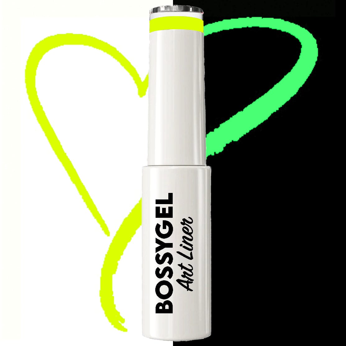 BOSSY Gel Art Liner Glow In The Dark 05 Yellow Highlighter