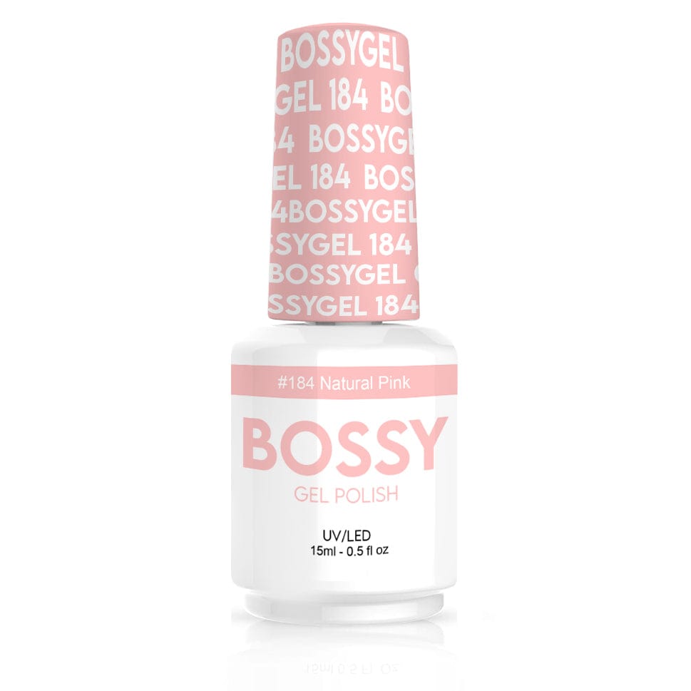 Bossy Gel - Gel Polish(15 ml) # BS184 Natural Pink - Jessica Nail & Beauty Supply - Canada Nail Beauty Supply - Gel Single