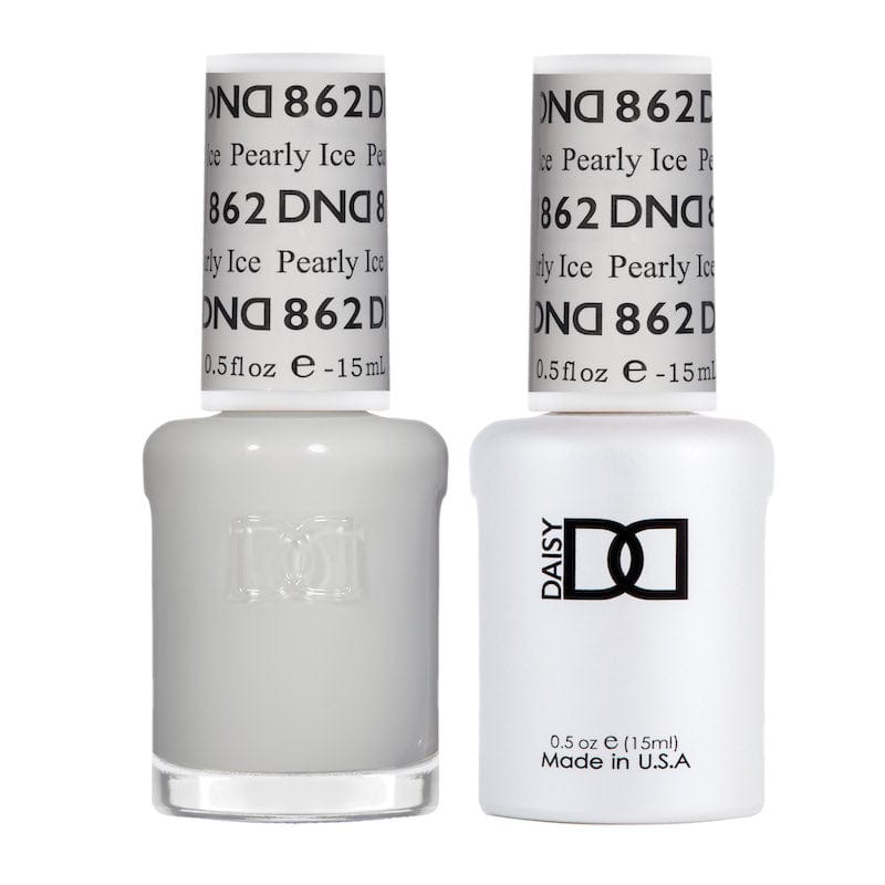 DND Duo Gel Matching Color 862 Pearly Ice