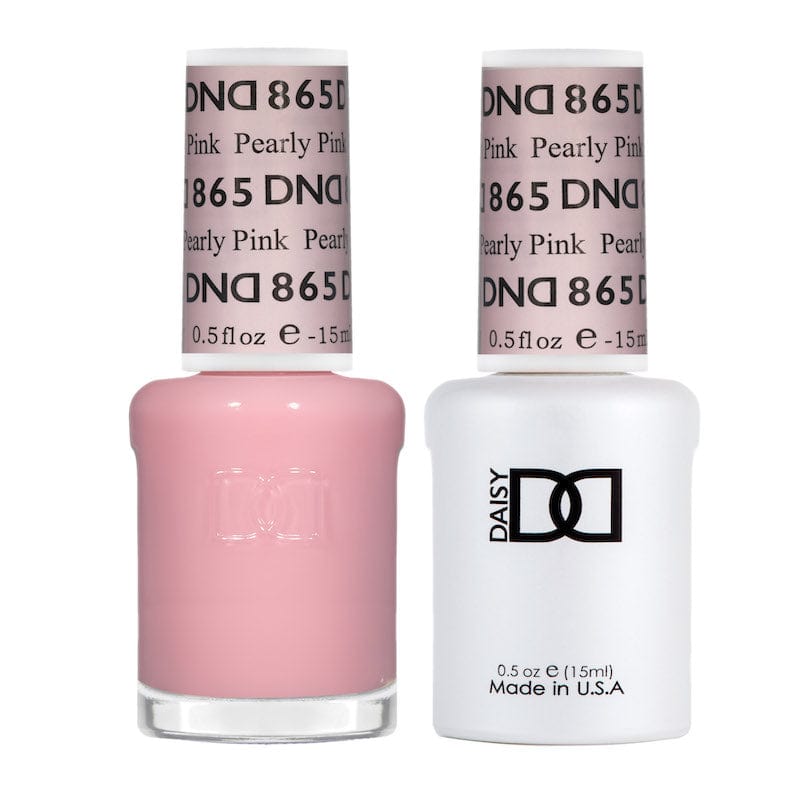 DND Duo Gel Matching Color 865 Pearly Pink