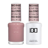 DND Duo Gel Matching Color 866 Soft Tulips