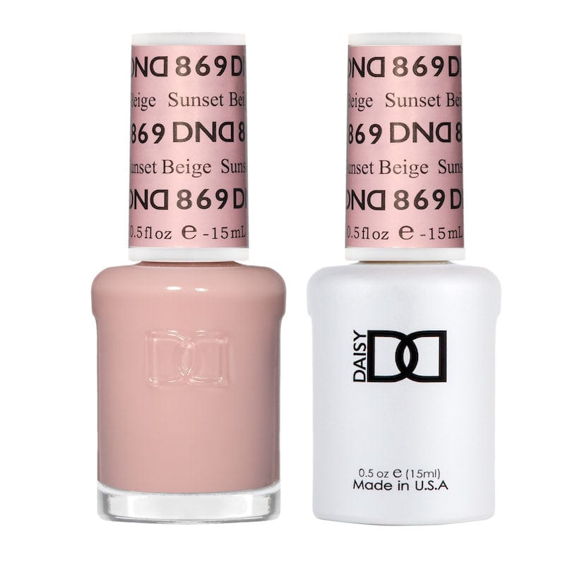 DND Duo Gel Matching Color 869 Sunset Beige