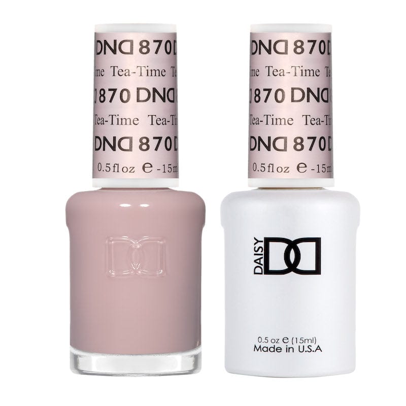 DND Duo Gel Matching Color 870 Tea Time