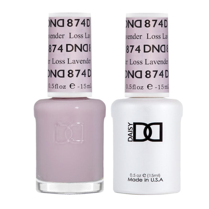 DND Duo Gel Matching Color 874 Loss Lavender