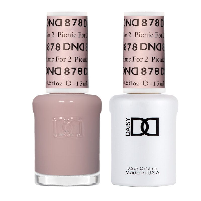 DND Duo Gel Matching Color 878 Picnic For 2