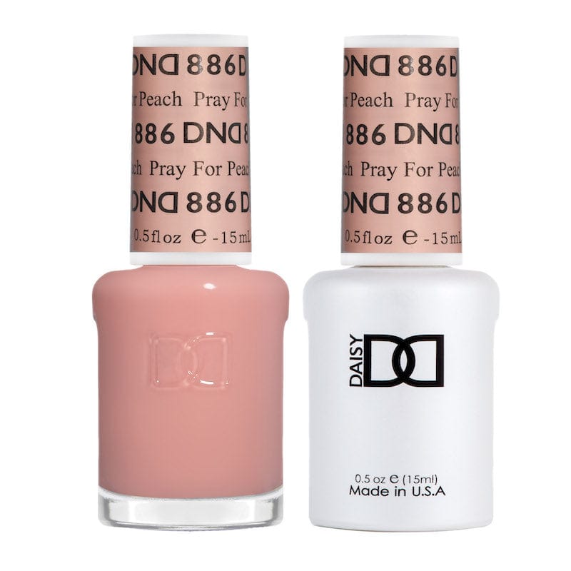 DND Duo Gel Matching Color 886 Pray For Peach