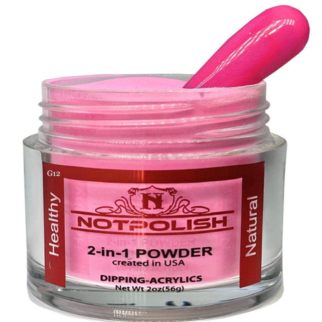 NOTPOLISH 2-in-1 Powder (Glow In The Dark) - G12 Glow Getters - Jessica Nail & Beauty Supply - Canada Nail Beauty Supply - Glow In The Dark