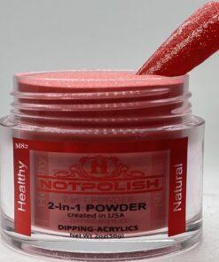 NOTPOLISH 2-in-1 Powder - M82 Hot Tamale - Jessica Nail & Beauty Supply - Canada Nail Beauty Supply - Acrylic & Dipping Powders